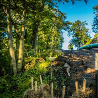 <p>Land was cleared in the Blue Mountain Reservation in Peekskill for Spectra Energy&#x27;s gas pipeline project.</p>