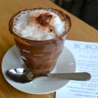 <p>Nutella latte at Boro6 in Hastings.</p>