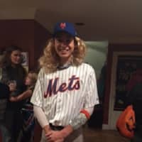 <p>This partygoer showed up to Daily Voice community adviser Tricia Robbins&#x27; Halloween party Saturday as New York Mets&#x27; pitcher Noah Syndergaard.</p>