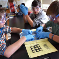 <p>Bronxville Middle School seventh-graders immersed themselves in a week of science as part of an i2 Learning experience.</p>