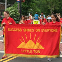 <p>Students from Little Tor Elementary School took part in the annual New City Memorial Day parade.</p>