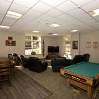 <p>A recreation room for volunteers is included in the new Croton Falls firehouse.</p>