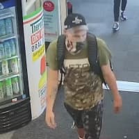<p>Police are searching for a man who allegedly stole about 30 cans of Red Bull from a store and shoved a store employee.</p>