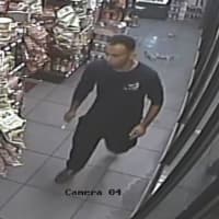 <p>Authorities are asking the public for help locating a man accused of robbing a gas station on Long Island.</p>