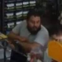 <p>Police are searching for a man who is accused of using a stolen credit card at a tobacco shop in Huntington Station.</p>