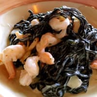 <p>The squid ink pasta with shrimp at Cathryn&#x27;s Tuscan Grill in Cold Spring.</p>