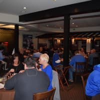 <p>Char Steakhouse &amp; Bar has a spacious dining room and cozy fireplace. It is located right off the Taconic Parkway.</p>