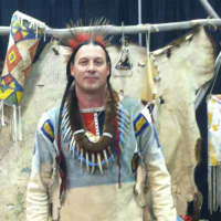 <p>Coloradan Clint &quot;Rides His Horse&quot; Chartier, an expert on the lives of the Plains tribes, dresses in traditional garb when he lectures at schools and universities.</p>