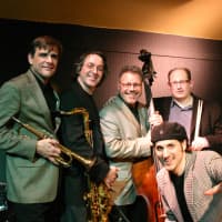<p>The Chris Coogan Jazz Quintet is composed of Coogan on piano, Rex Denton on trumpet, Jim Royle on drums, Jim Clark on sax and John Mobilio on bass. </p>