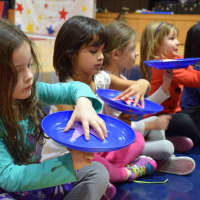 <p>Todd Elementary School students in Briarcliff Manor enjoyed trying their hand at a number of circus tricks with the help of National Circus Project representatives.</p>
