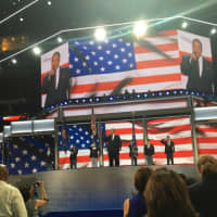 <p>New Rochelle City Councilman Jared Rice on Twitter: &quot;Five rows from the front. Good to be from NY. #DNCinPHL&quot;</p>