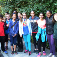 <p>Students from Valhalla Middle School enjoying their visit to Philipsburg Manor in Sleepy Hollow.</p>