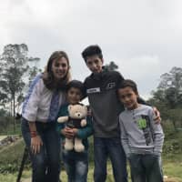 <p>Lisa Lori and her youngest son Griffin visited an Operation Smile facility in Colombia last year and were able to personally hand out a Three Little Bears teddy bear.</p>