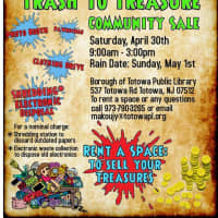 <p>The Friends of the Totowa Library will host its Third Annual &quot;Trash To Treasure&quot; community sale April 30.</p>