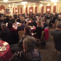 <p>A crowd of more than 330 packed a Poughkeepsie Grand Hotel ballroom to hear regional county leaders present updates on how they&#x27;re reshaping government in an era of tighter costs and more demands.</p>