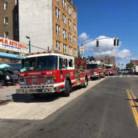<p>More than 50 residents were displaced after a four-alarm fire broke out in Yonkers.</p>