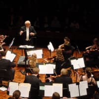 <p>Danbury Community Orchestra, directed by Stephen Michael Smith</p>