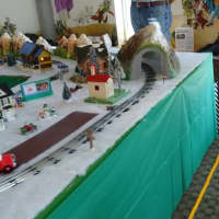 <p>A boy was captivated by the Mahwah Museum&#x27;s train display at the Mahwah Public Library last month.</p>