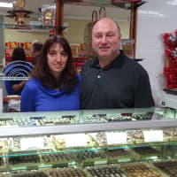 <p>Cris and Scott Meyer of Mahwah own Meyer&#x27;s House of Sweets in Wyckoff.</p>