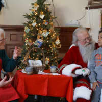<p>Santa and Mrs. Claus made an appearance recently at the Pawling Library.</p>