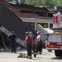 <p>A host of rescuers responded.</p>