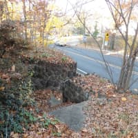 <p>The property is on a hill looking directly over Fort Lee Road. </p>