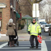 <p>Leonia school crossing guard Charlie Lee surprised Jamie Sclafane January 7 when he jumped in front of a car and forced the driver to stop so she could cross safely with her 2-year old daughter.</p>