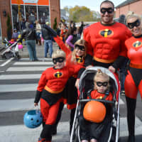 <p>It&#x27;s incredible as the whole family get in on the act with the trick-or-treating on Main Street in Ridgefield.</p>