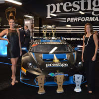 <p>Guests at the Oct. 22 Lamborghini Paramus Grand Opening pose with what they hope will be their new ride.</p>