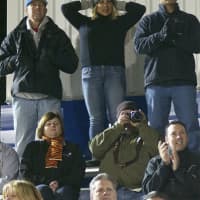 <p>Fans watch Saturday&#x27;s Class D championship game at Pace University.</p>