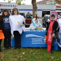 <p>Crowds turn out for Halloween on the Green in Danbury.</p>