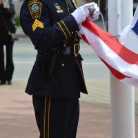 <p>Norwalk Police held a police memorial service Wednesday morning during National Police Week.</p>