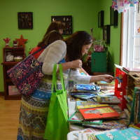 <p>Reading teachers had fun &quot;shopping&quot; for new books at the Miss Soto Literacy Legacy Project event Friday.</p>