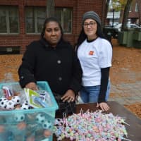 <p>Not all the treats are candy at the Halloween on the Green in Danbury.</p>