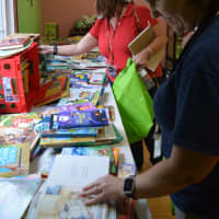 <p>Stratford reading teachers got to choose from free books for their students, courtesy of the Miss Soto&#x27;s Literacy Legacy Project.</p>