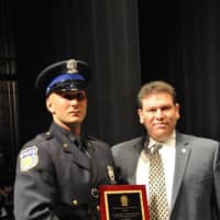 <p>Michael Vanderwalker of White Plains Police Department received the &quot;Best All Around&quot; recruit award, presented by the Westchester County Detectives Association during Friday&#x27;s police academy graduation ceremony at SUNY Purchase.</p>