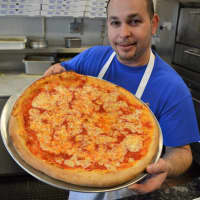 <p>Ed Duli of Toscana Pizza in Allendale.</p>