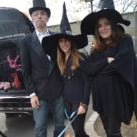 <p>Kids and adults of all ages enjoy the Trunk or Treat event at the Redding Community Center.</p>