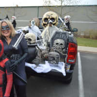 <p>A big scare at the Trunk or Treat event at the Redding Community Center.</p>