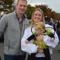 <p>A baby enjoys her first Halloween at the Trunk or Treat in Redding.</p>