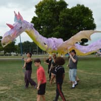 <p>The fifth annual Newtown Arts Festival is held at Fairfield Hills.</p>