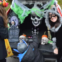 <p>Families find a safe place to celebrate Halloween with the Trunk or Treat event at the Redding Community Center.</p>