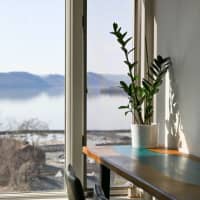 <p>Breathtaking views of the Hudson River serve as a constant source of inspiration.</p>