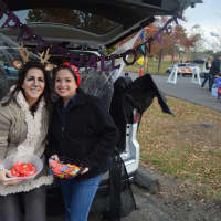 <p>Families find a safe place to celebrate Halloween with the Trunk or Treat event at the Redding Community Center.</p>
