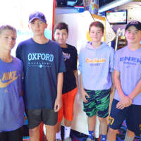 <p>Kids hit the arcade as part of the Make-A-Wish Foundation fundraiser held at the Sports Center.</p>