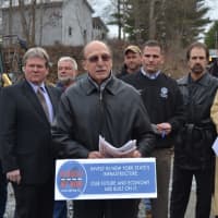 <p>Ross Pepe, Rebuild NY Now coalition member and president of the Construction Industry Council, welcomed state, county, local, labor and business officials in Pleasant Valley for a press conference to raise issues about the state&#x27;s infrastructure.</p>