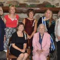 <p>Darien’s Good Wife’s River Chapter DAR Officers.</p>