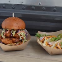 <p>Nosh Hound is one of the latest food trucks on the Stamford scene.</p>