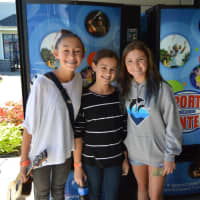 <p>This trio of participants gets ready for fun at the Make-A-Wish Foundation fundraiser at the Sports Center.</p>
