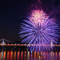 <p>Fireworks in Poughkeepsie.</p>